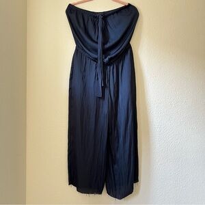 Diesel Navy Strapless Jumpsuit